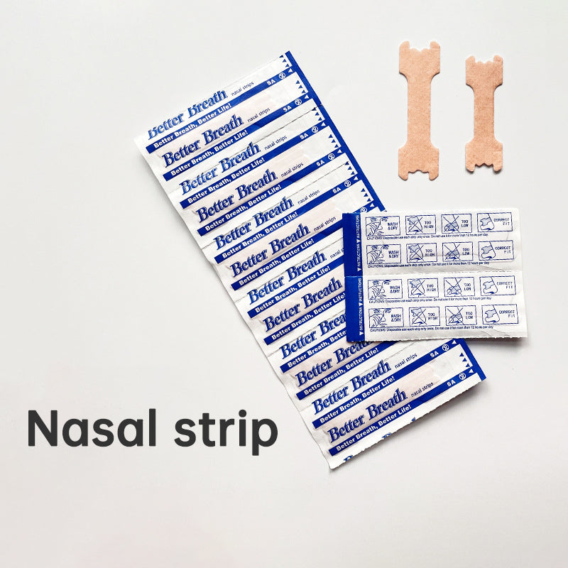 10/50PCS Breath Nasal Strips Right Aid Stop Snoring Nose Patch Good Sleeping Patch Product Easier Breath Sleep Aid Decive - Fashionner