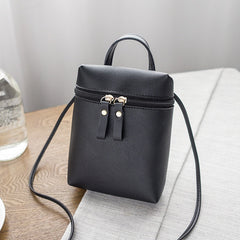 Travel Small Women Cell Phone Purse PU leather Cute Tote Shoulder Sling Bag Crossbody Bag Straps
