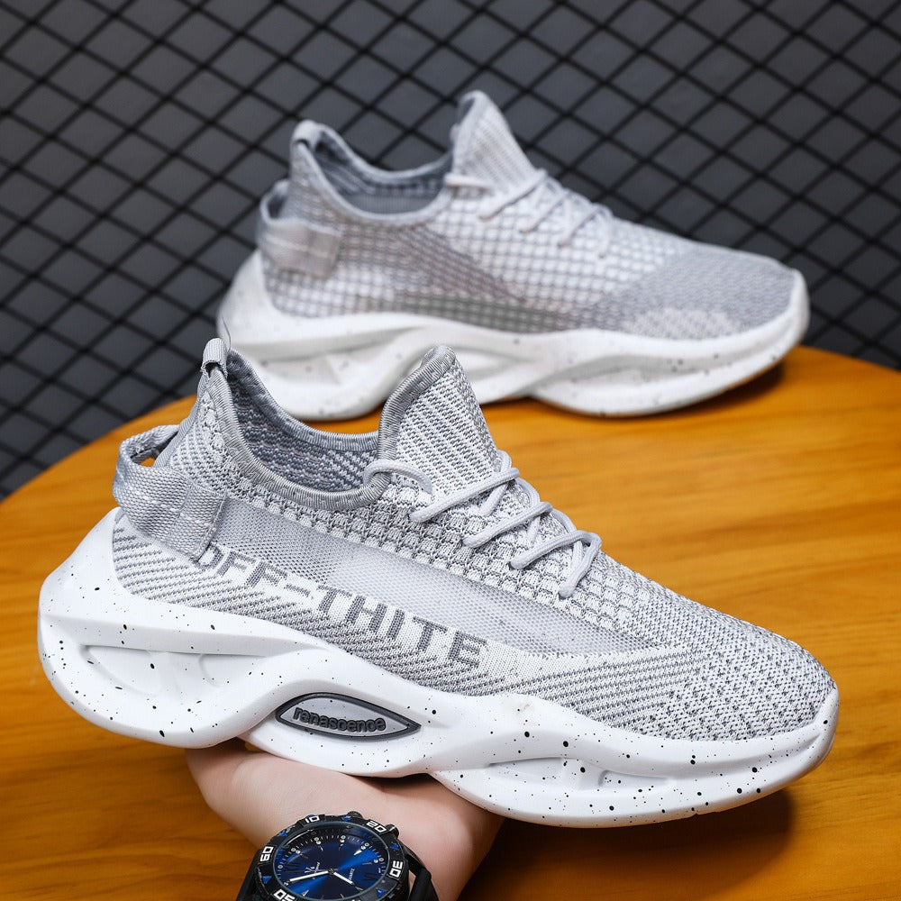 New Mens Sports Shoes Student Lightweight Breathable Casual Shoes Mens Fashion Fashion Shoes Large Mens Shoes - Fashionner