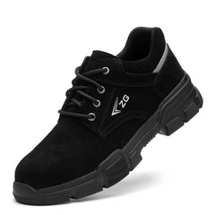 Summer labor protection shoes anti-smash anti-puncture wear protection safety shoes steel baotou soft sole - Fashionner