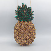 Pineapple Diamond Dinner Bag Fruit Party Banquet Full Diamond Handheld Bag
