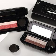 UBUB Brand Double Color Convenient Eyeshadow Makeup Palette Waterproof Pigment Shimmer Eye Color Cosmetics - Fashionner