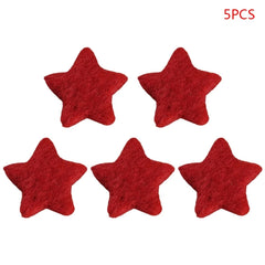 Accessories 5Pcs Newborn Photography Props Baby Wool Felt Stars Photo Shooting Accessories P31B - Fashionner