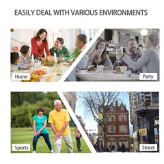 elders Invisible Hearing Aid Audifonos for Deafness/Elderly Adjustable Mini Sise Inner Ear Hearing Amplifier Best Sound Amplifier - Fashionner