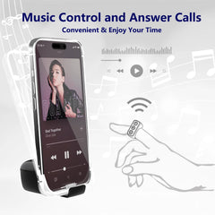 TikTok Scrolling Ring Phone Holder Remote Control for IOS Android Plastic Kindle APP Page Turner Selfie Video Record Feature