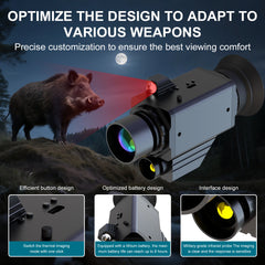 New Exclusive 4K Infrared Thermal Imaging Night Vision Device HD Outdoor Adventure Dual-use Thermal Imaging Night Vision Device