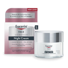 Eucerins Q10 Anti-Wrinkle Night Cream Face Cream Vegan Daily Hydrating Soothing Moisturizer Vitamin Cream Night Cream
