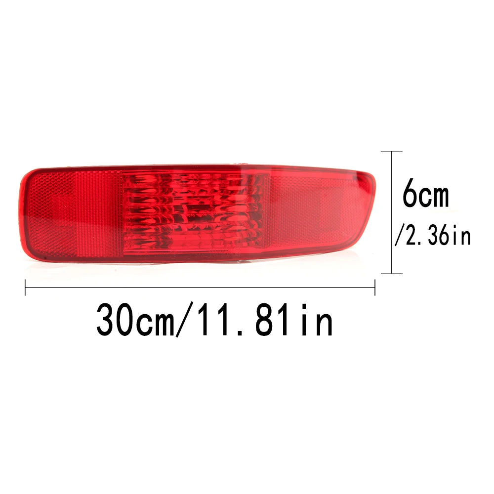 Accessories Rear Bumper Light For Mitsubishi Outlander EX 2007 2008 2009 2010 2011 2012 Reflector Brake Signal Warning Lamp Car Accessories - Fashionner