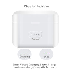 Rechargeable Hearing Aids V30 Intelligent Audifonos Mini Inner Ear for Elderly Sound Amplifier for Deafness with Charging Case - Fashionner