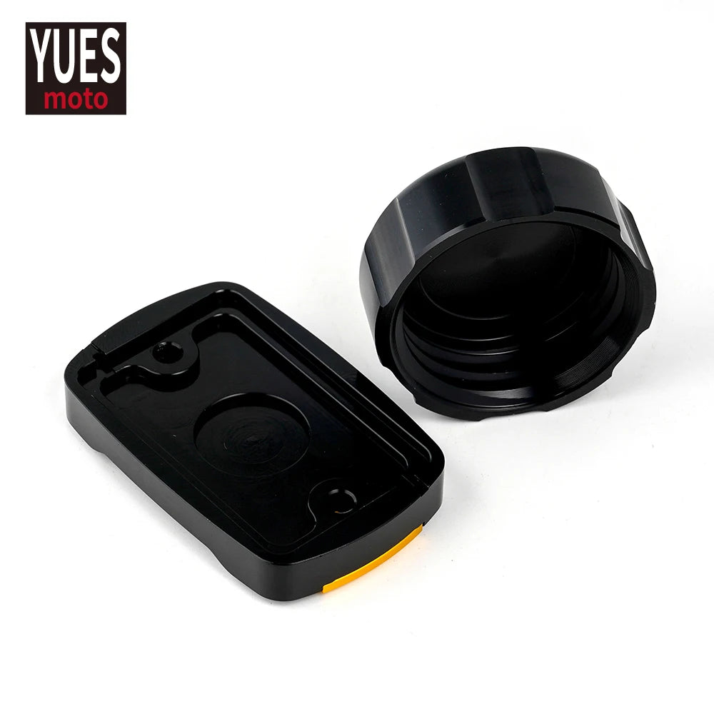 Motorcycle Accessories Flash Deals Front&Rear brake Fluid Cylinder Master Reservoir Cover Cap Fits For YAMAHA YZF R3 2015-2021 - Fashionner