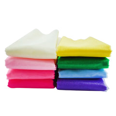 10m X 48cm Wedding Decoration Organza Crystal Sheer DIY Wedding Flowers Arch Tulle Roll Backdrop Hanging Decor Party Supplies - Fashionner