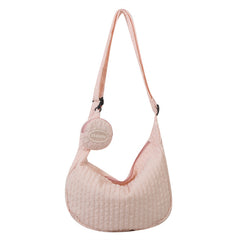 South Korea Ins Girl's Fashionable Cloud Puff Flower Shoulder Bag - Fashionner