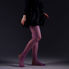 Women's White Diamond Socks Full Diamond Color - Fashionner