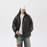 Cotton Coat Autumn And Winter Solid Color Men And Women - Fashionner