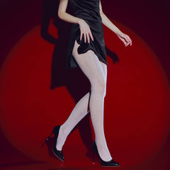 Women's White Diamond Socks Full Diamond Color - Fashionner