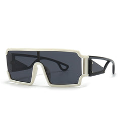 Square Fashion Large Rim Vintage Sunglasses - Fashionner