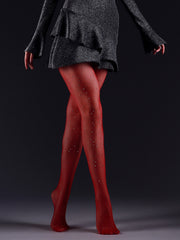 Women's White Diamond Socks Full Diamond Color - Fashionner