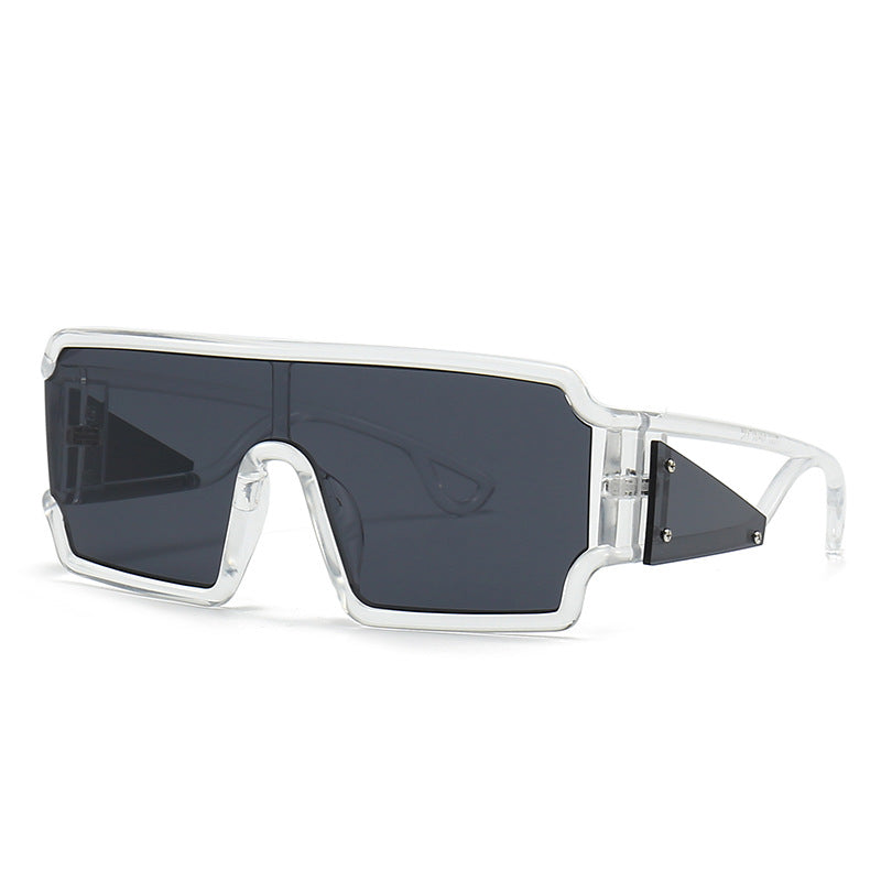 Square Fashion Large Rim Vintage Sunglasses - Fashionner