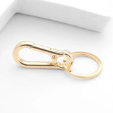 Alloy Metal Schoolbag Belt Car Key Ring