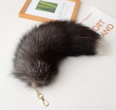 Personalized Plush Fox Tail Pendant Bag Hanging Ornaments