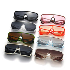 Square Fashion Large Rim Vintage Sunglasses - Fashionner