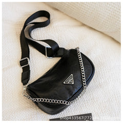 Fashion Women's Shoulder Messenger Bag Soft Texture - Fashionner