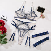 Underwear Three-piece Full Support - Fashionner