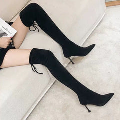 Women's Stiletto Heel Pointed High Heels - Fashionner