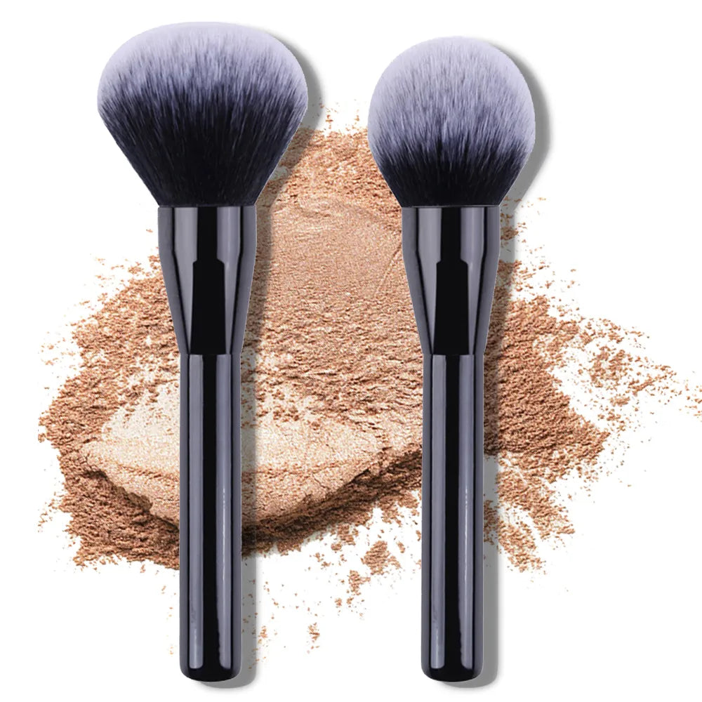 1pc Powder Brush Large Fundation Makeup Brush Soft Fluffy Fiber Concealer Blending Bronzer Brush Professional Women Cosmetic Too - Fashionner