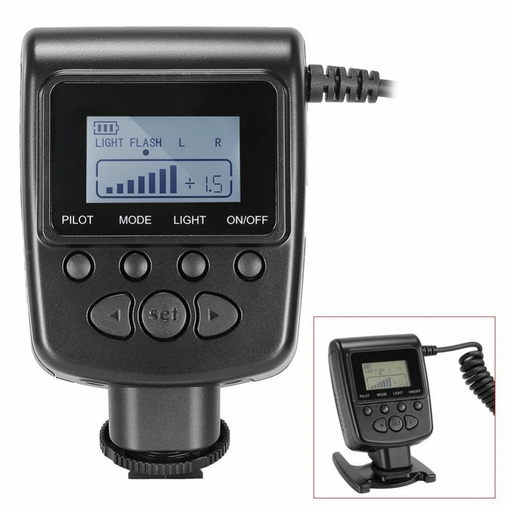 Macro Ring Speedlight Flash Deals Camera Flash Light Photography LED Speedlite Video Lighting Camara Flashes Accessories Photo - Fashionner
