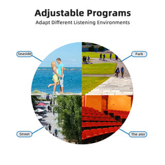 elders 2023 Best Hearing Aids C420 Rechargeable Invisible For Deafness Elderly Adjustable Micro Wireless Hearing Aid Sound Amplifier - Fashionner