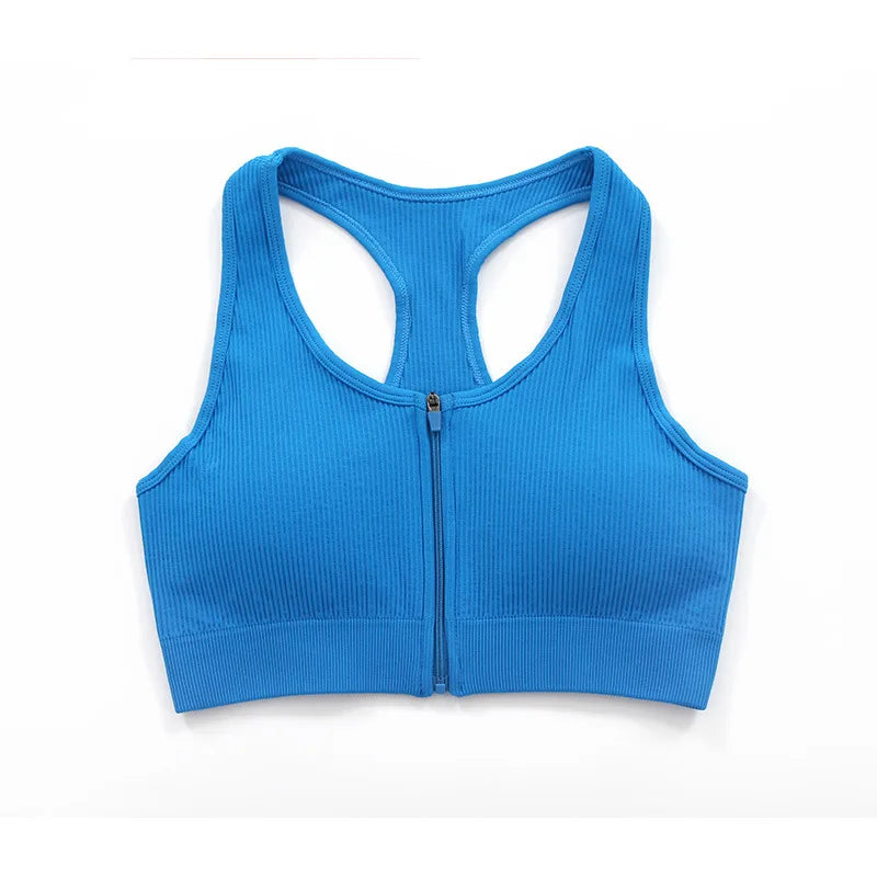 Sports Bra Yoga Sportswear Push Up Joggings Squat Top Training Women Fitness Gym Bra Seamless Workout Activewear - Fashionner