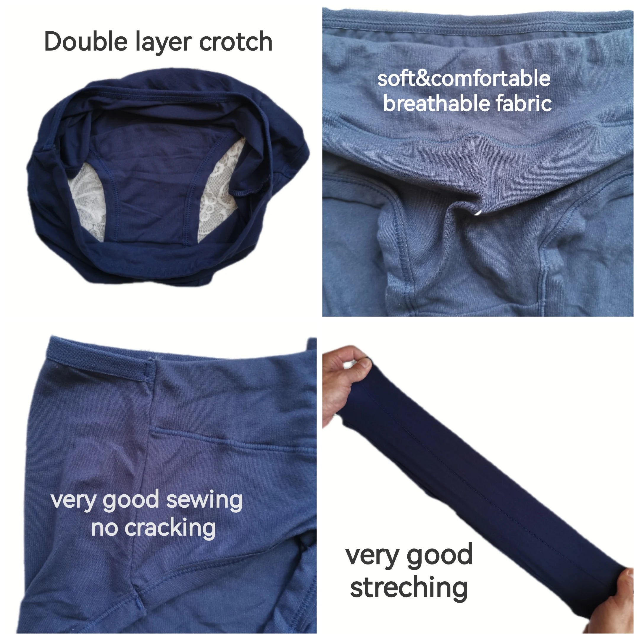 Soft Bamboo Female Panties,Mid-waist Women's Panties,Large Sizes Women Innerwear,Oversized Women's Briefs,Woman Underwear Panti - Fashionner