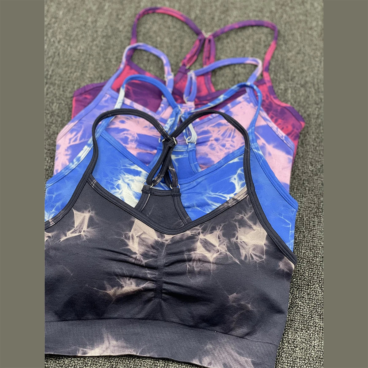 Sports Gym Bra Yoga Sportswear Push Up Joggings Squat Top Training Women Fitness Bra Seamless Workout Activewear - Fashionner