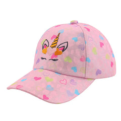 kids Children's Hat Outdoor Kids Baseball Cap Boy Fashion Rainbow Unicorns for Girls Kids Sun Hat Adjustable Tennis Cap gorra niños - Fashionner
