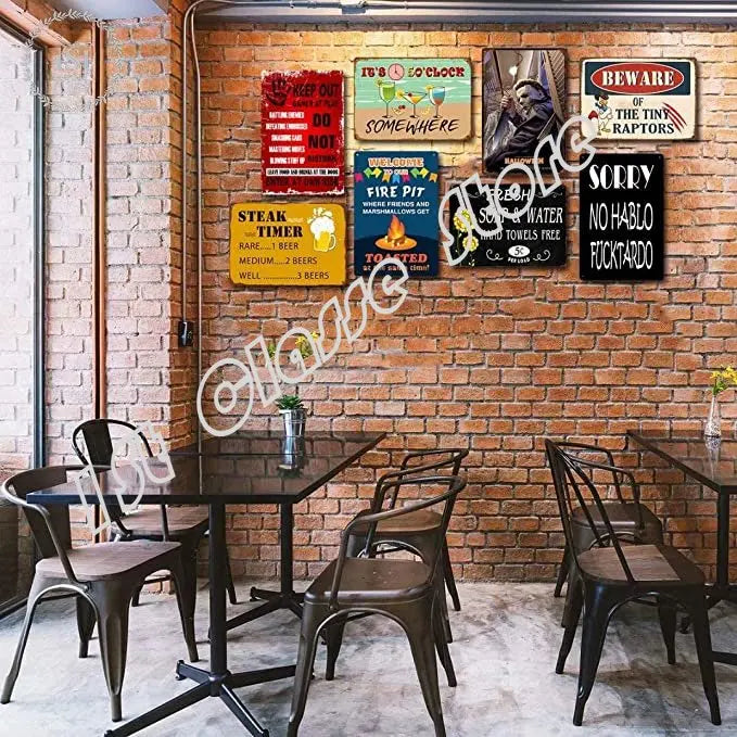 Pub Personalized Skull West Coast Choppers Photos Graphic Tin Sign Poster Home Pubs & Bars Poster Wall Art Poster Coffee Garden - Fashionner