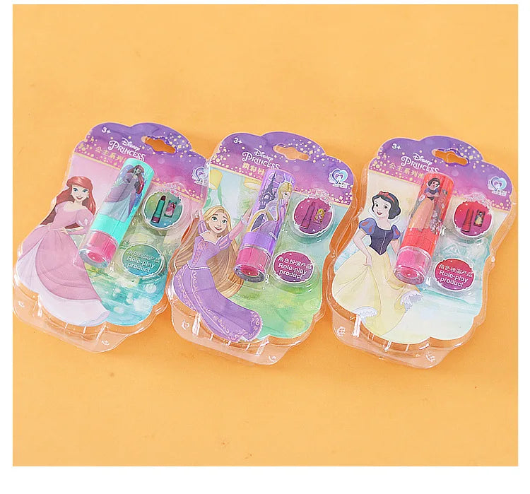 Disney princess snow White girls   Makeup toy  Baby Lip Gloss girls Lipstick  Eraser shape toys - Fashionner