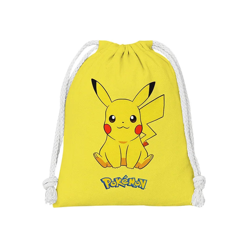 Kids Storage Bag Pikachu Gengar Charmander Bulbasaur Storage Bag Action Figure Bag Toy Party Decor Friends Birthday Gift - Fashionner