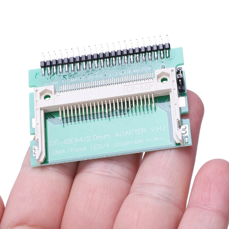 Top Deals 3X IDE 44 Pin Male To CF Compact Flash Male Adapter Connector - Fashionner