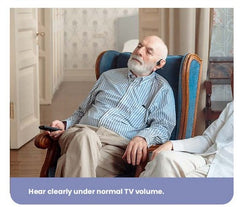 elders Bone Conduction Hearing Aid Noise Cancellation Design Bluetooth Wireless IPX5 Waterproof Headphones Designed the Elderly - Fashionner