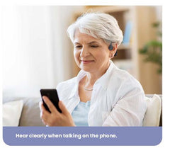 Bone Conduction Hearing Aid Noise Cancellation Design Bluetooth Wireless IPX5 Waterproof Headphones Designed the Elderly - Fashionner