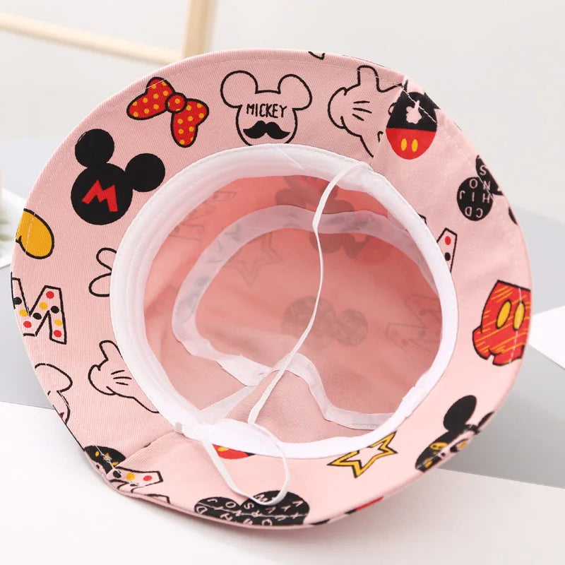 kids Fashion Cute Children's Fisherman Hat Summer New Style Girls' Cartoon Hat Popular Design Boys' Basin Hat Kids Bucket Cap Casual - Fashionner