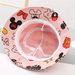 kids Fashion Cute Children's Fisherman Hat Summer New Style Girls' Cartoon Hat Popular Design Boys' Basin Hat Kids Bucket Cap Casual - Fashionner