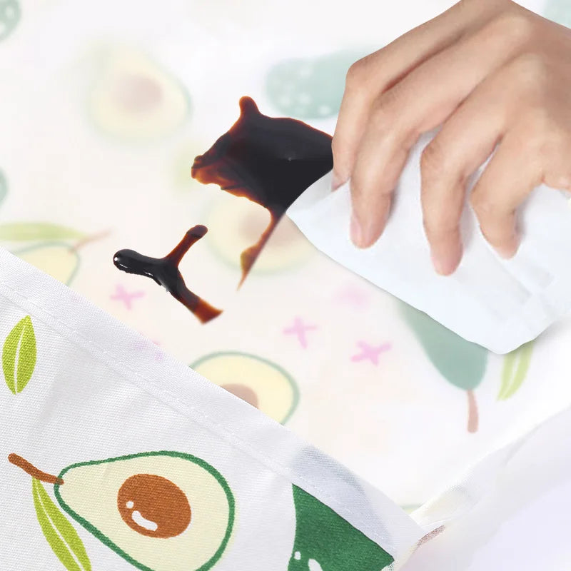 Boys Bibs Waterproof Apron Kid Cartoon Number Cherry Cat Feeding Bib Soft Burp Cloth For Toddler Boys Girls Bandana Bibs - Fashionner