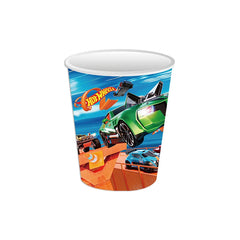 Party Hot Wheels Birthday Party Decoration Disposable Tableware Balloon Paper Cups Plates Tablecloth for Kids Boy Baby Shower Supplies - Fashionner