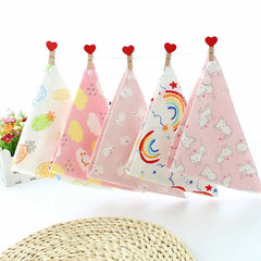 Boys Bandana Drool Bibs 100% Organic Cotton Bibs for Boys & Girls, Super Soft Absorbent Feeding Bibs Newborn Cartoon Towel - Fashionner