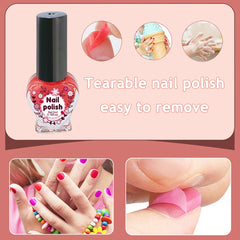 Makeup Set For Girls Makeup Box Suitcase Washable Makeup Kit Full Set Lipstick Eyeshadows Nail Polish Stickers Kid Game Toy Gift - Fashionner