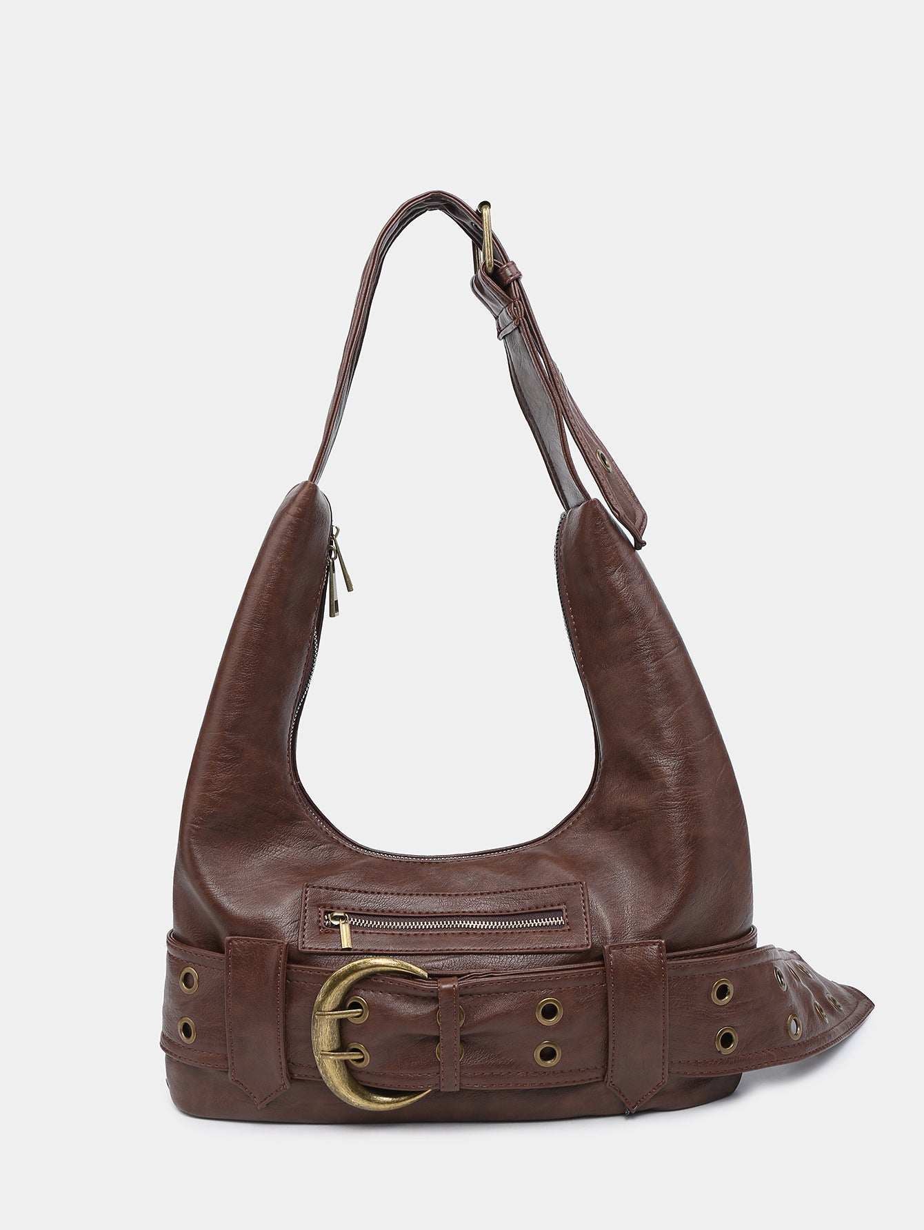 Ladies' Old Wash Leather Bag - Fashionner