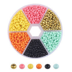 2 3mm Glass Beads Combination Set