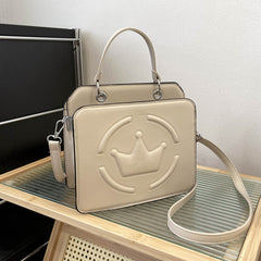 Women's Shoulder Bag Embossed Simple Cross-border PU Soft Leather Textured - Fashionner